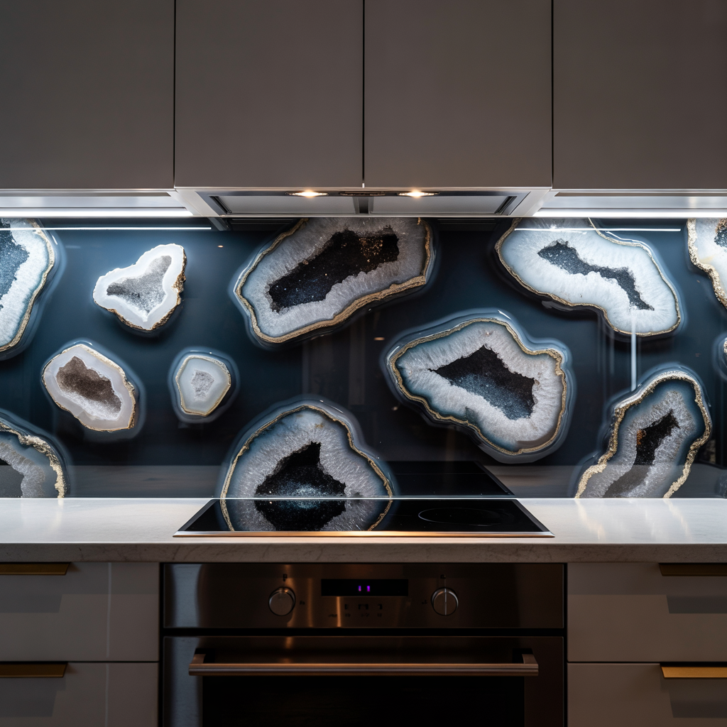 Geode Splashback